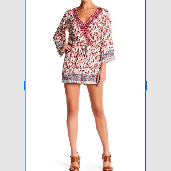 Jealous Tomato Pants - Floral rumper